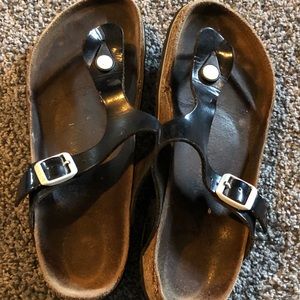 Black shiny Birks